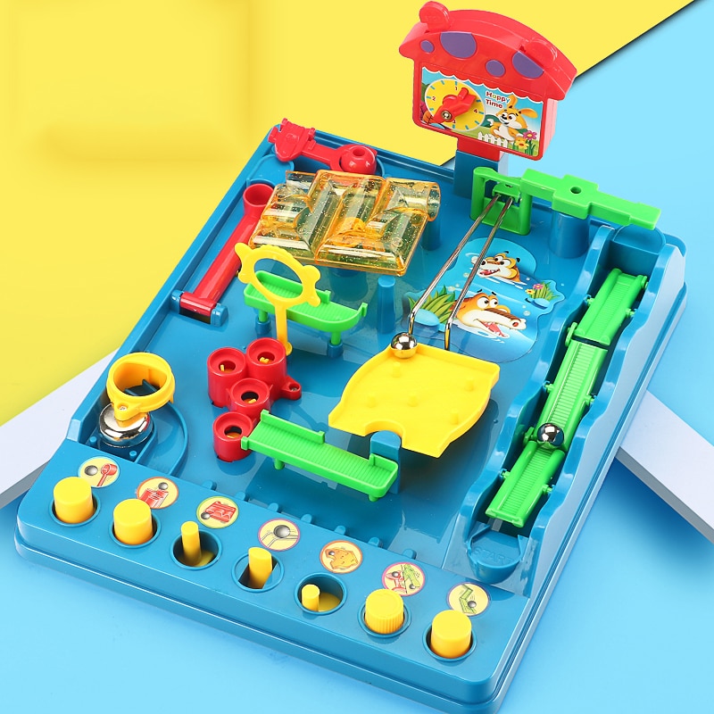Child Ball Adventure Puzzle Intellectual Desktop Game Education Toy Montessori Toys for Boy Girl Develop Hands - Fidget Pad